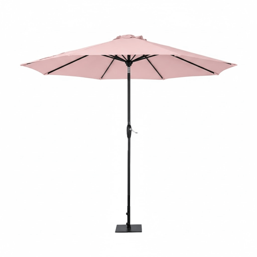 Market Umbrella 9in Light Pink rental, pink patio umbrella rental, outdoor event shade Chatsworth, wedding umbrella rental San Fernando Valley, party rentals Chatsworth CA, event decor rental light pink, shade solution rentals, garden party umbrella