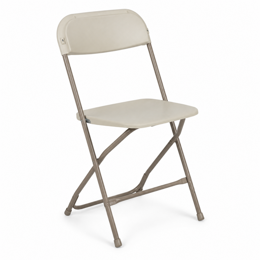 Beige Plastic Chair