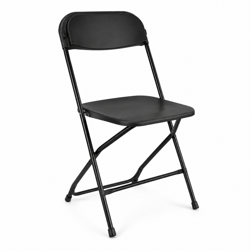 Black Plastic Chair