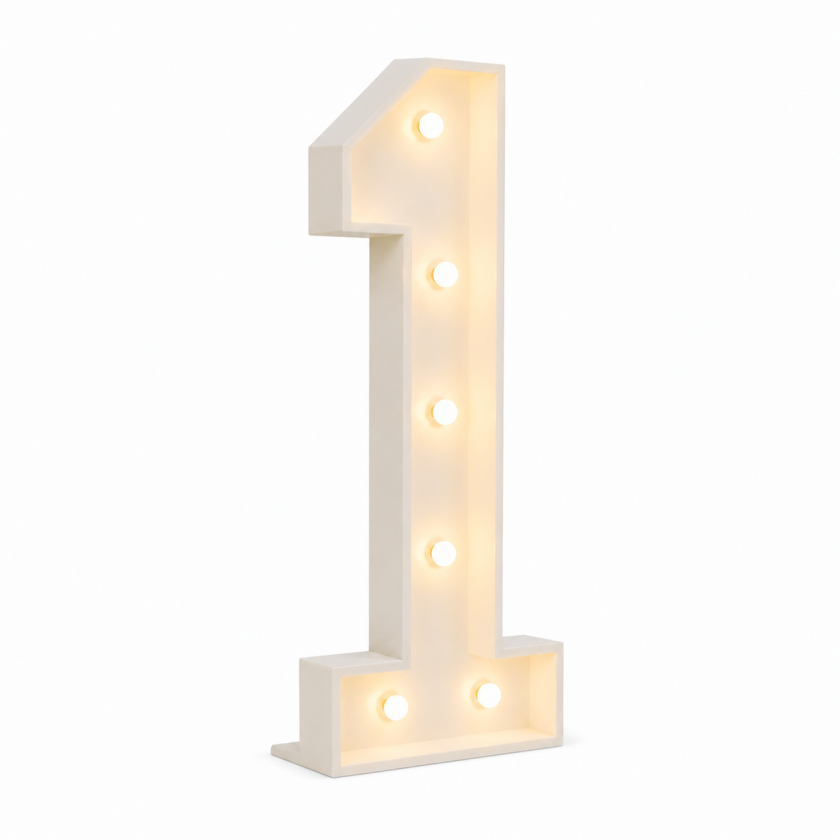 #1 Marquee Number 4FT