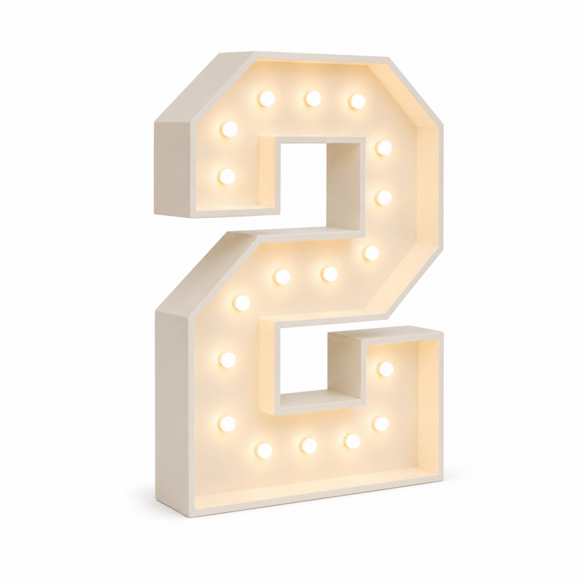 #2 Marquee Number 4FT
