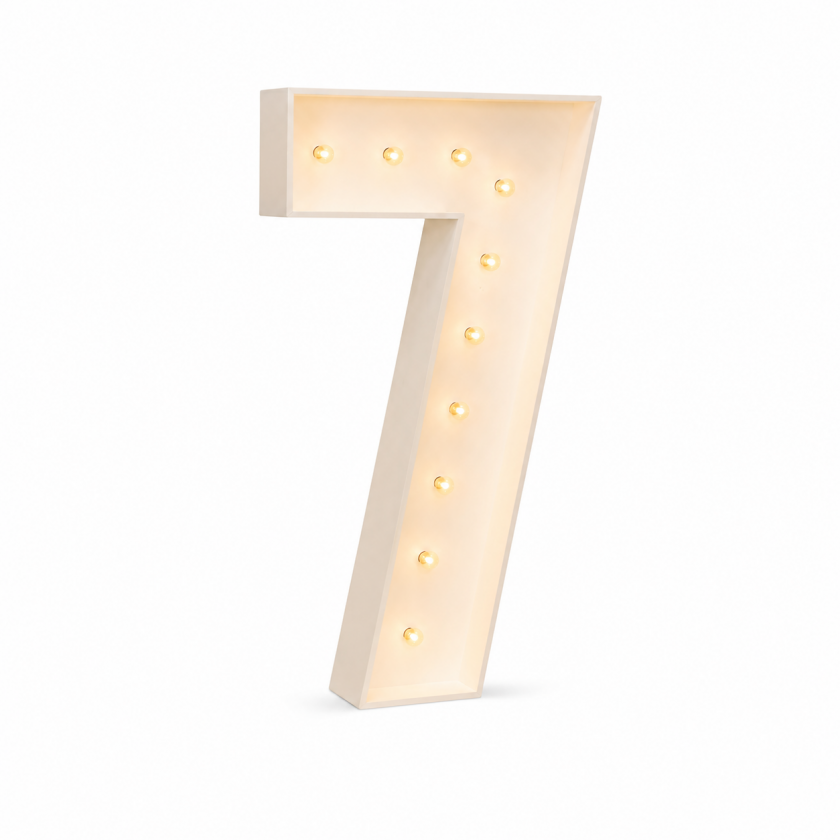 #7 Marquee Number 4FT