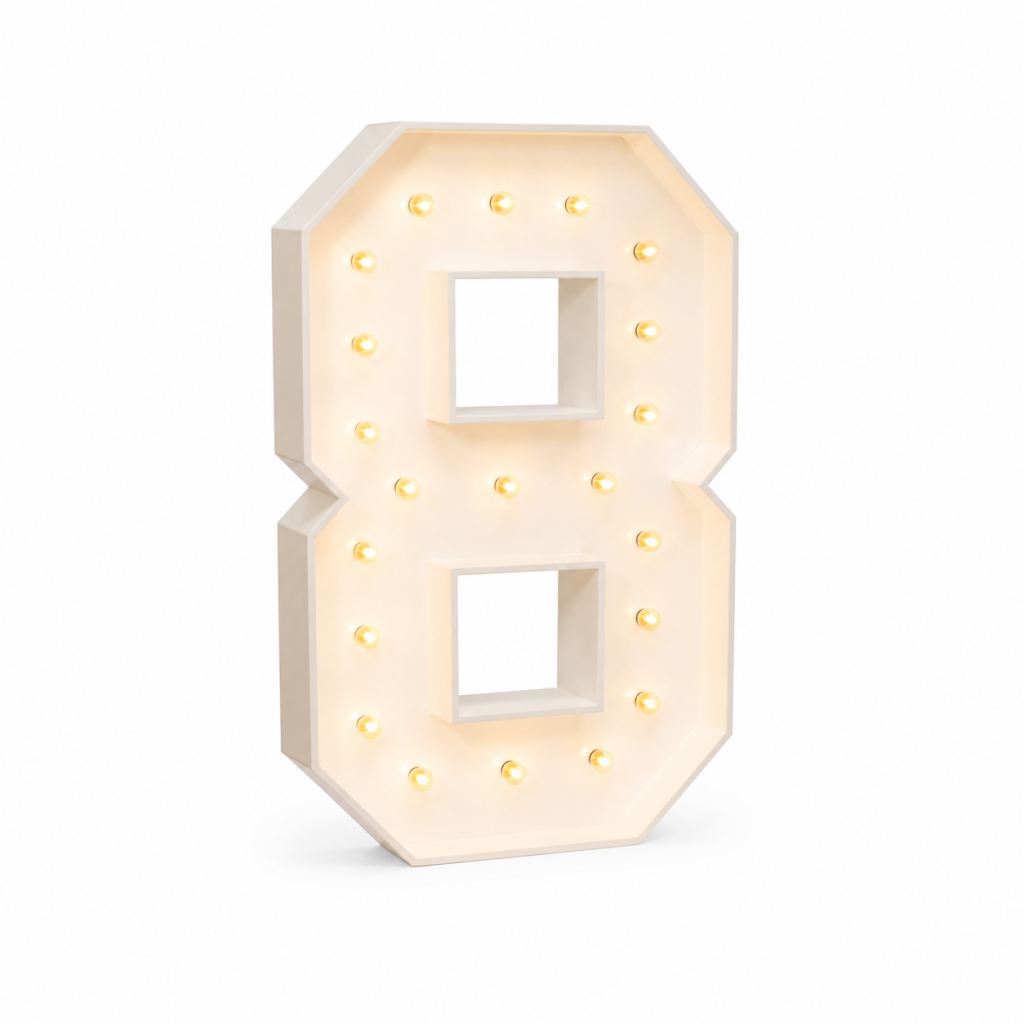 #8 Marquee Number 4FT