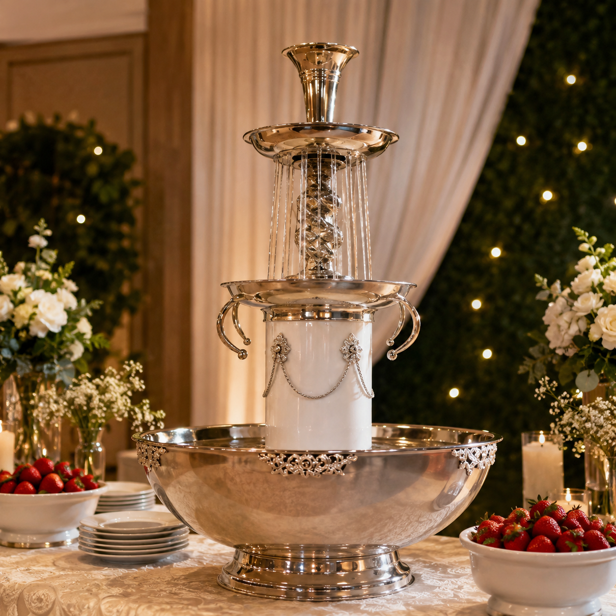Party fountain rental in Los Angeles by JL Party Rentals