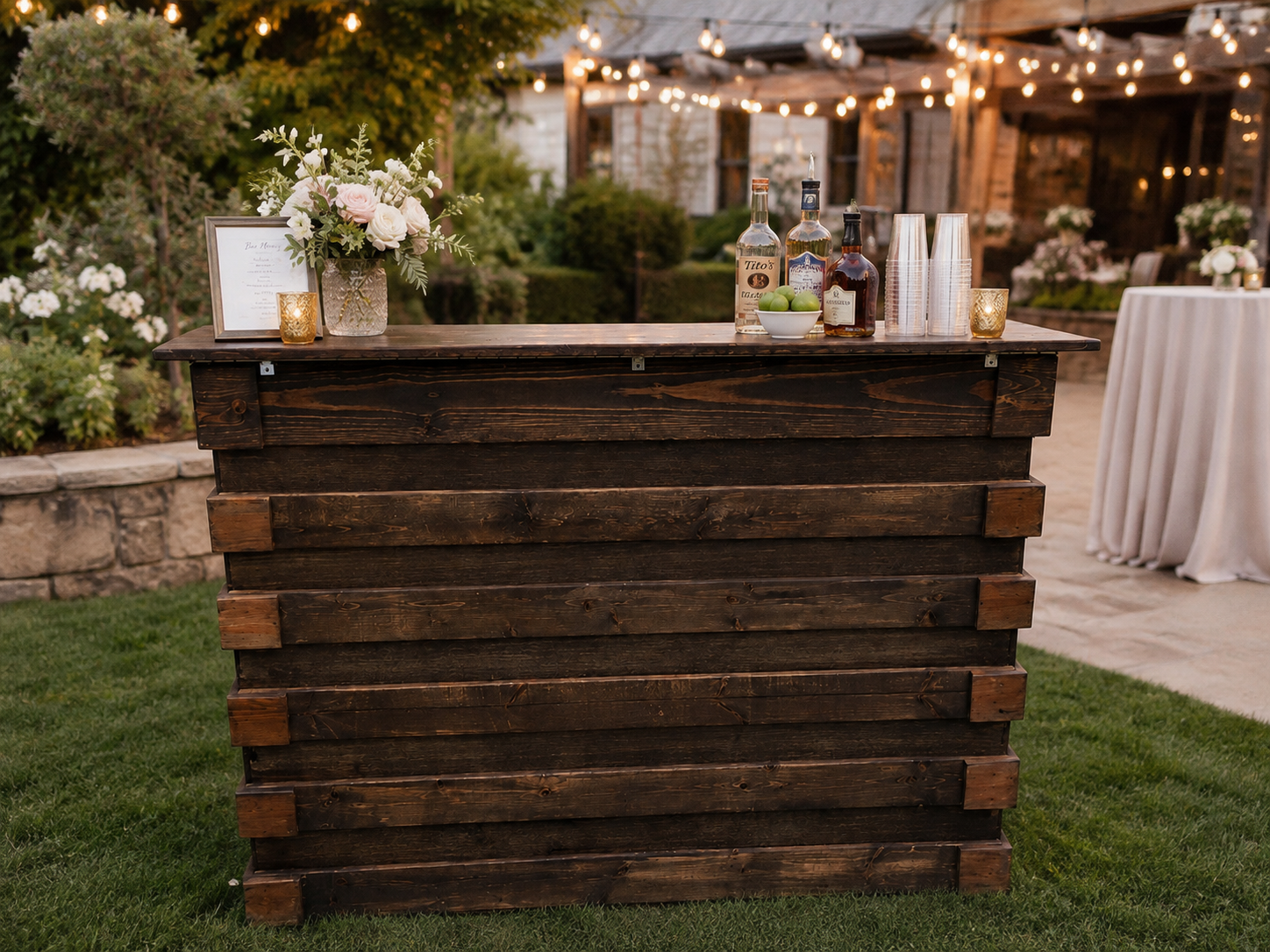 Portable bar rental in Los Angeles by JL Party Rentals