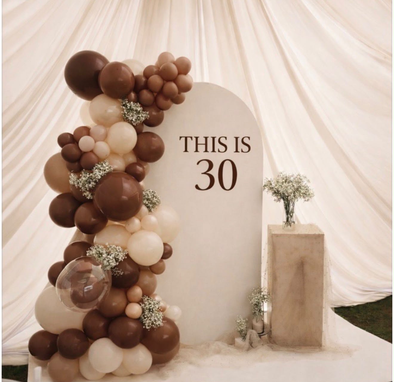 Celebration décor installation in Los Angeles by JL Party Rentals